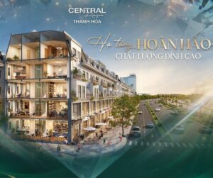 Phối cảnh thiết kế Central Riverside Thanh Hóa