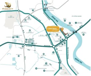 Vị trí dự án Central Riverside Thanh Hóa