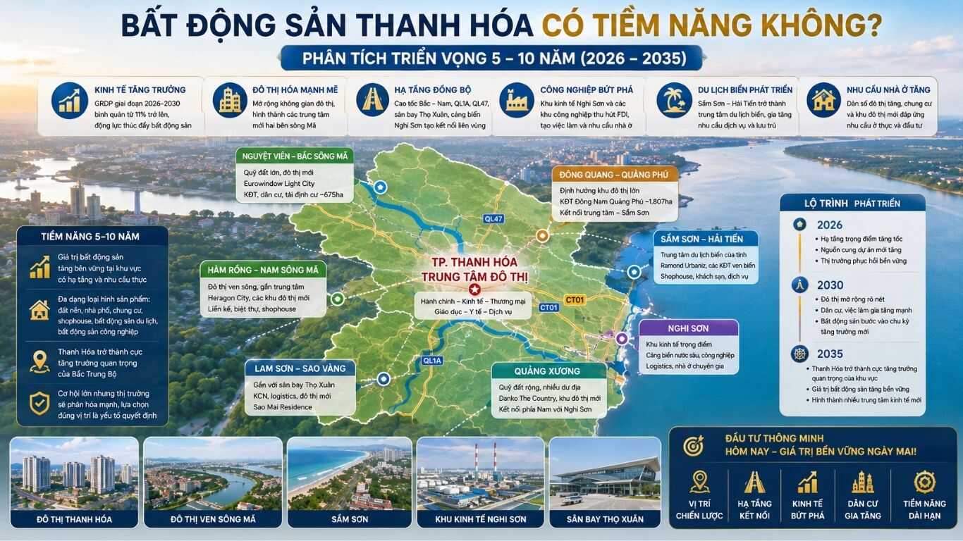 Bất động sản Thanh Hóa có tiềm năng không