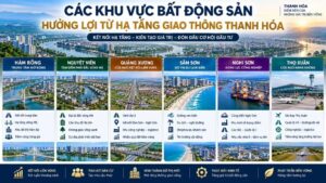 Các khu vực bất động sản hưởng lợi từ hạ tầng giao thông