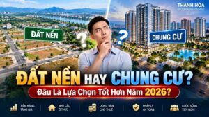 Nên mua đất nền hay chung cư tại Thanh Hóa.