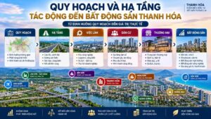 Quy hoạch và hạ tầng tác động đến bất động sản Thanh Hóa
