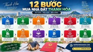 Quy trình mua nhà đất Thanh Hóa từ A đến Z