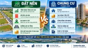 So sánh đất nền và chung cư Thanh Hóa