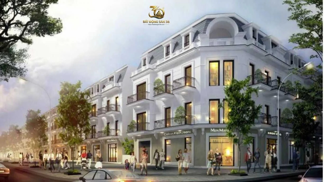 Nhà liền kề mặt bằng Hồ Sen CSEDP Lotus